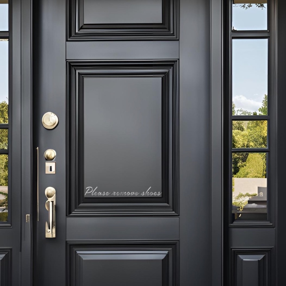 Custom Welcome Front Door Decal - Front Door Sign - Picture 5 of 10